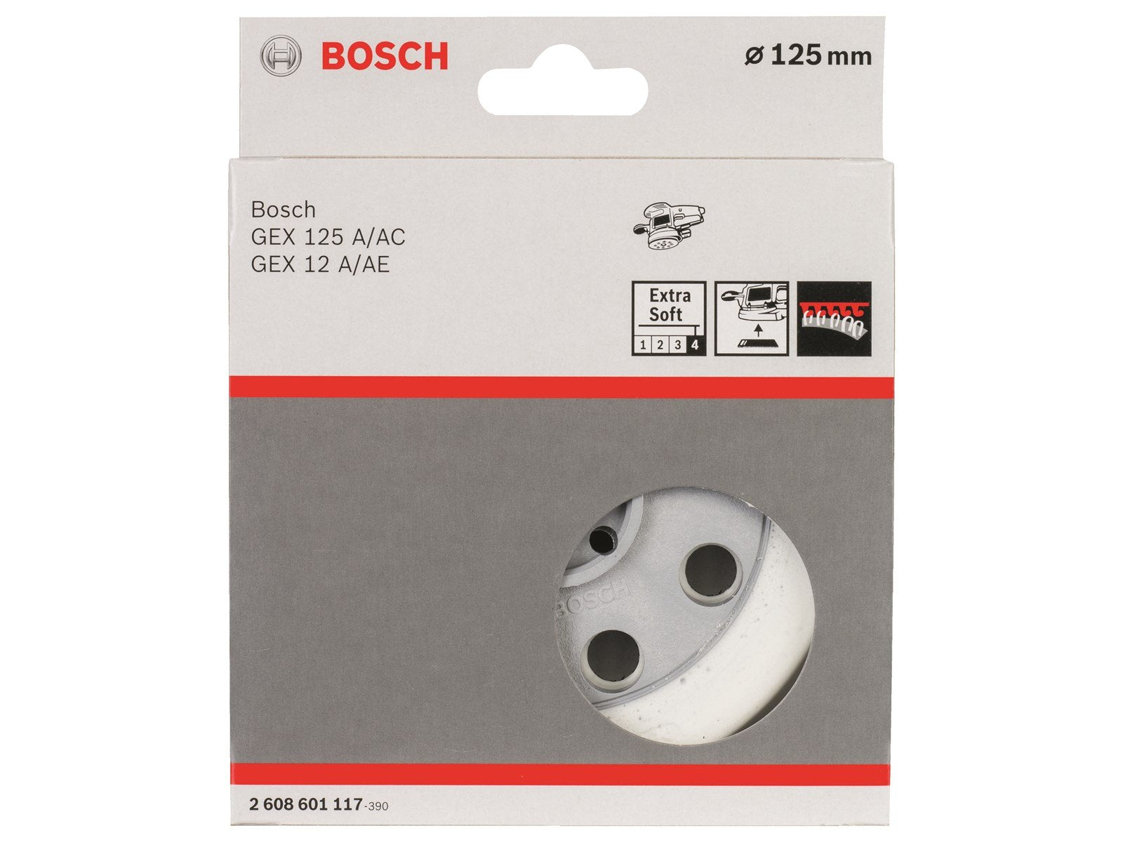 Bosch SLIBETALLERKEN EX Ø125MM BLØD