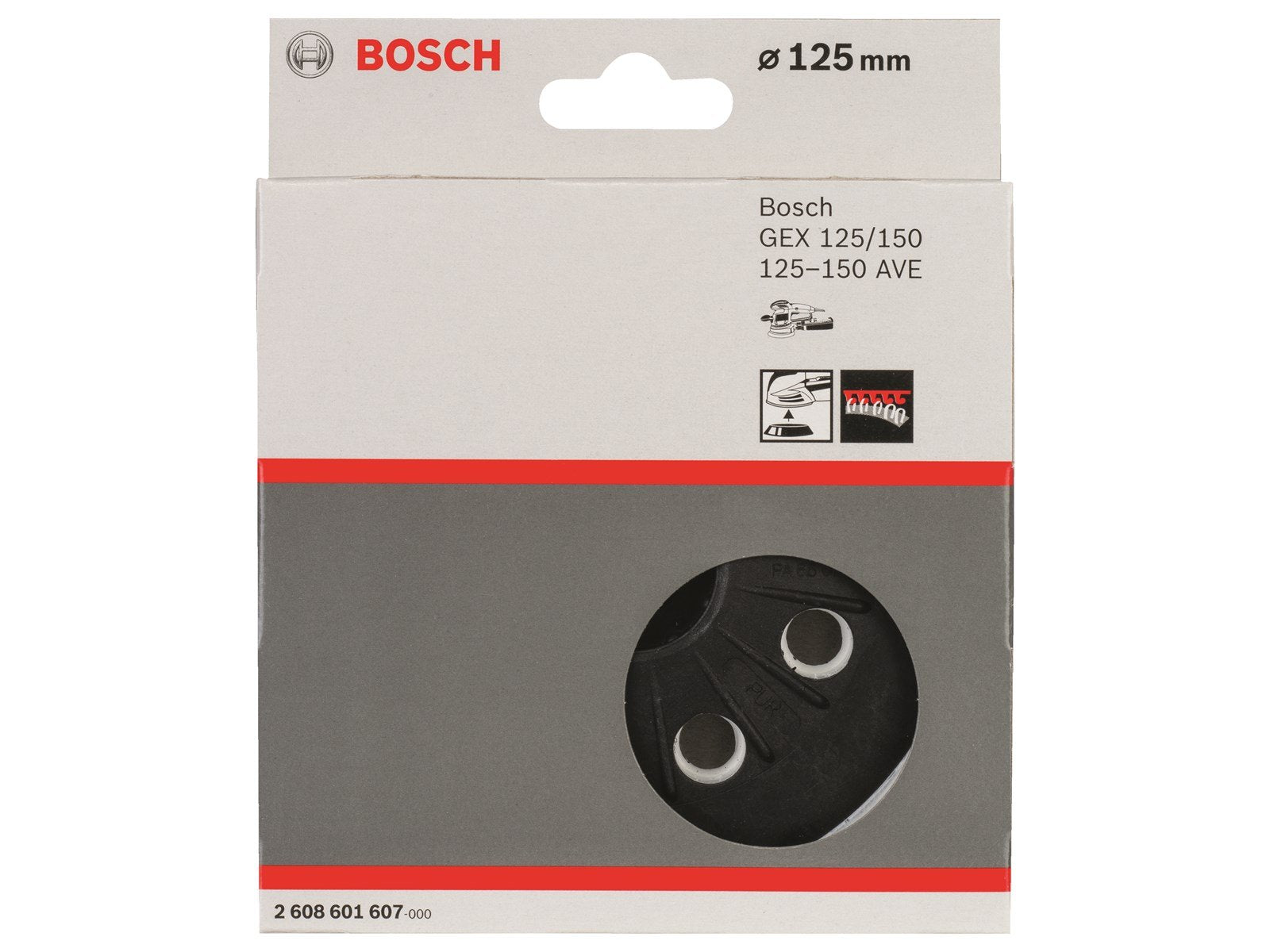 Bosch SLIBEPLADE GEX 125-150AVE MEDIUM 125MM