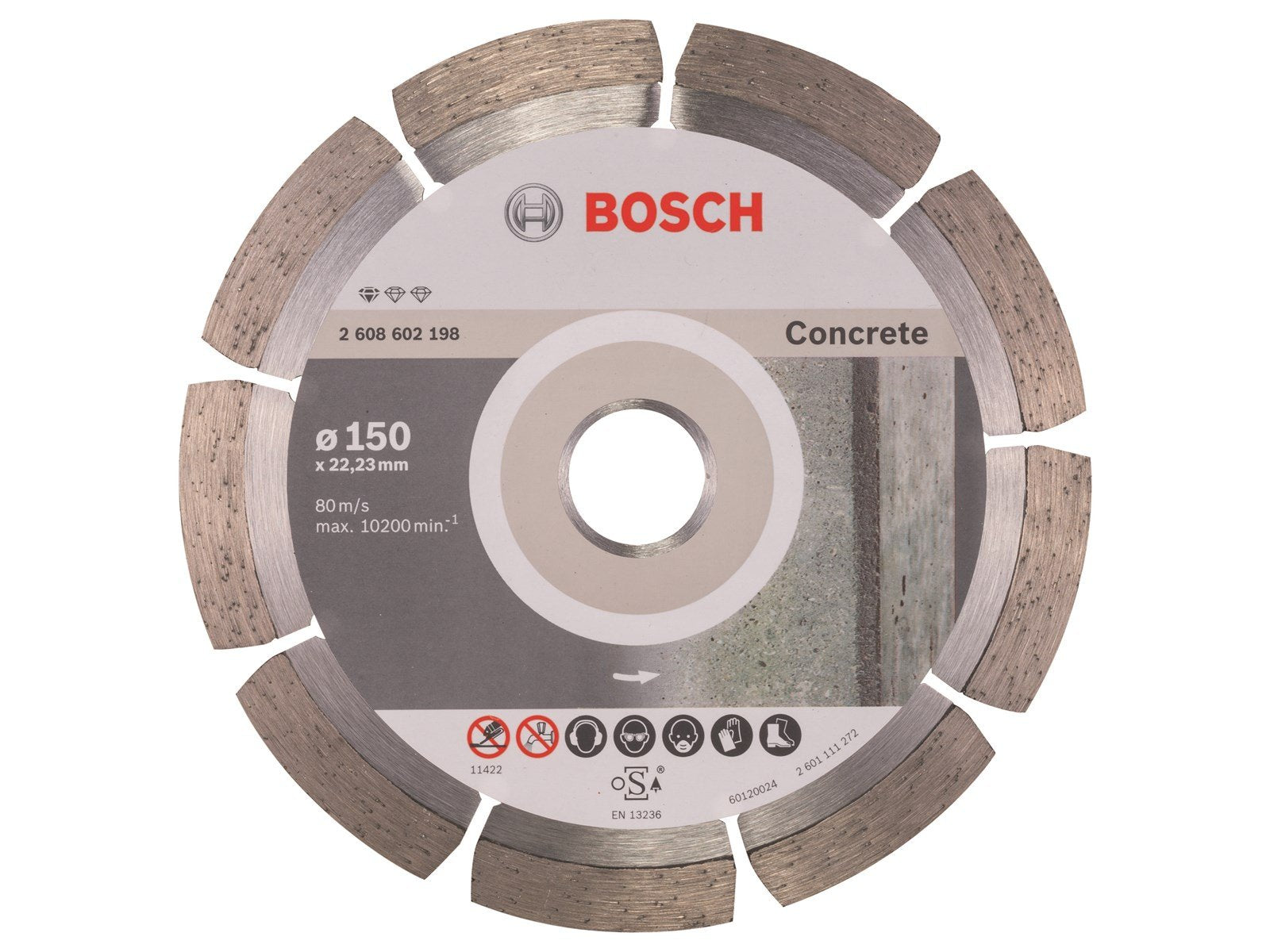Bosch DIAMANTSKÆRESKIVE BPE2 150X22.23MM