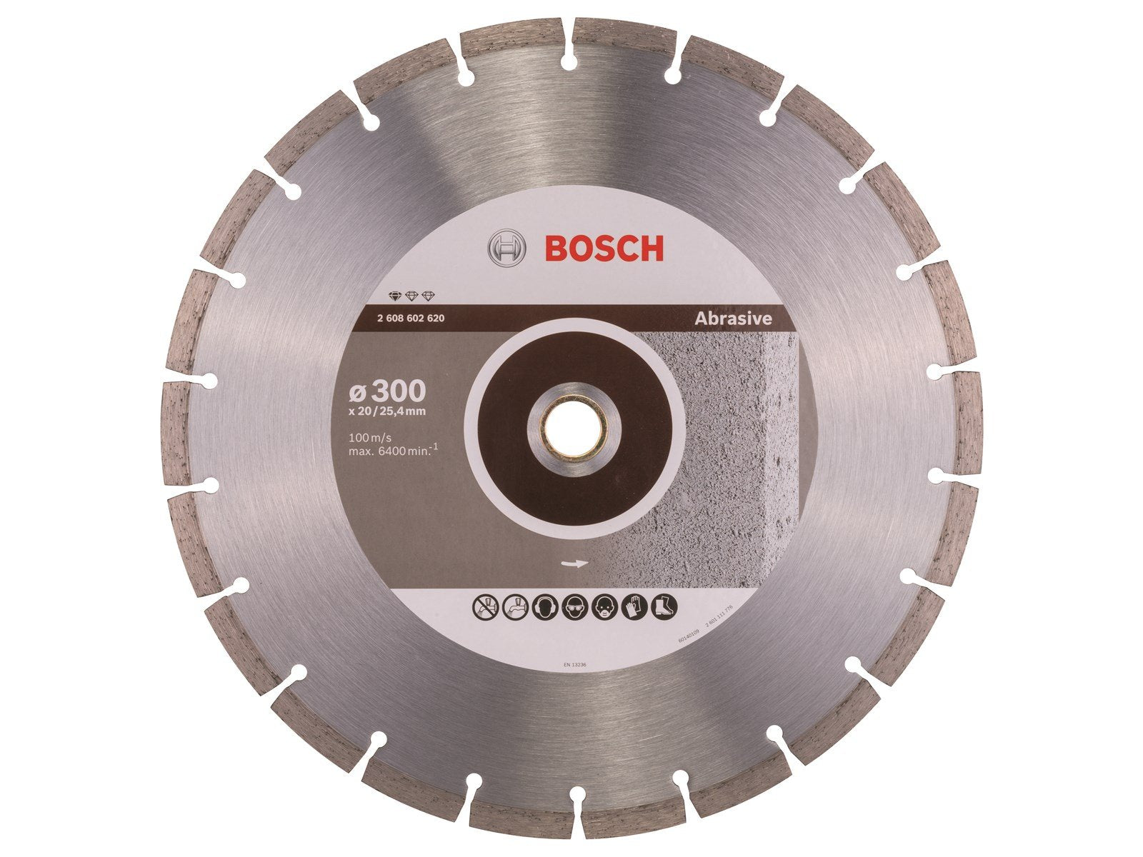 Bosch DIAMANTSKIVE 300X25.4MM PROF ABRASIVE