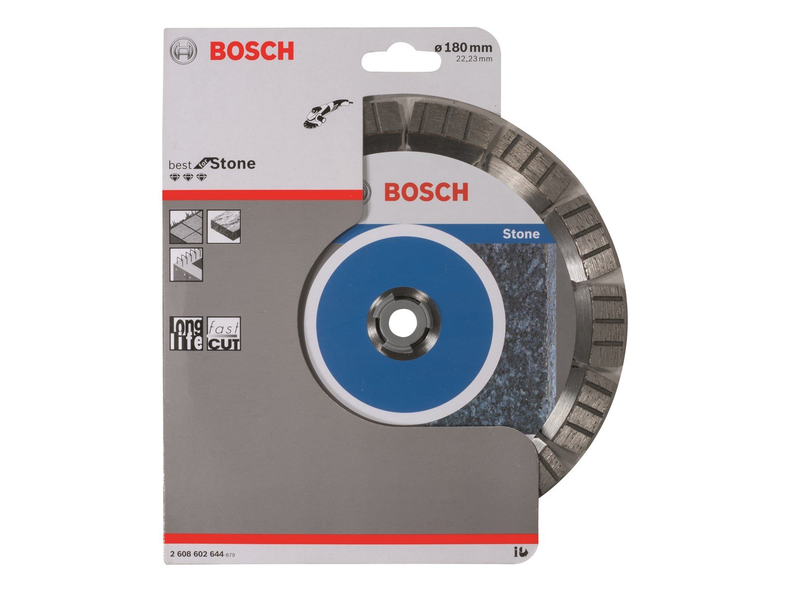Bosch DIAMANTSKIVE 180MM BEST STONE