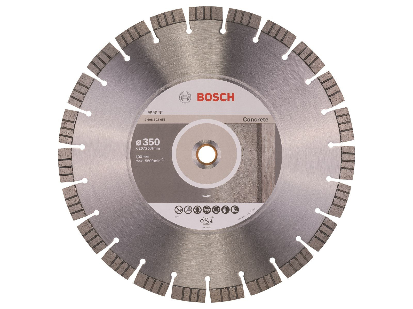 Bosch DIAMANTSKIVE 350X25.4MM BEST BETON