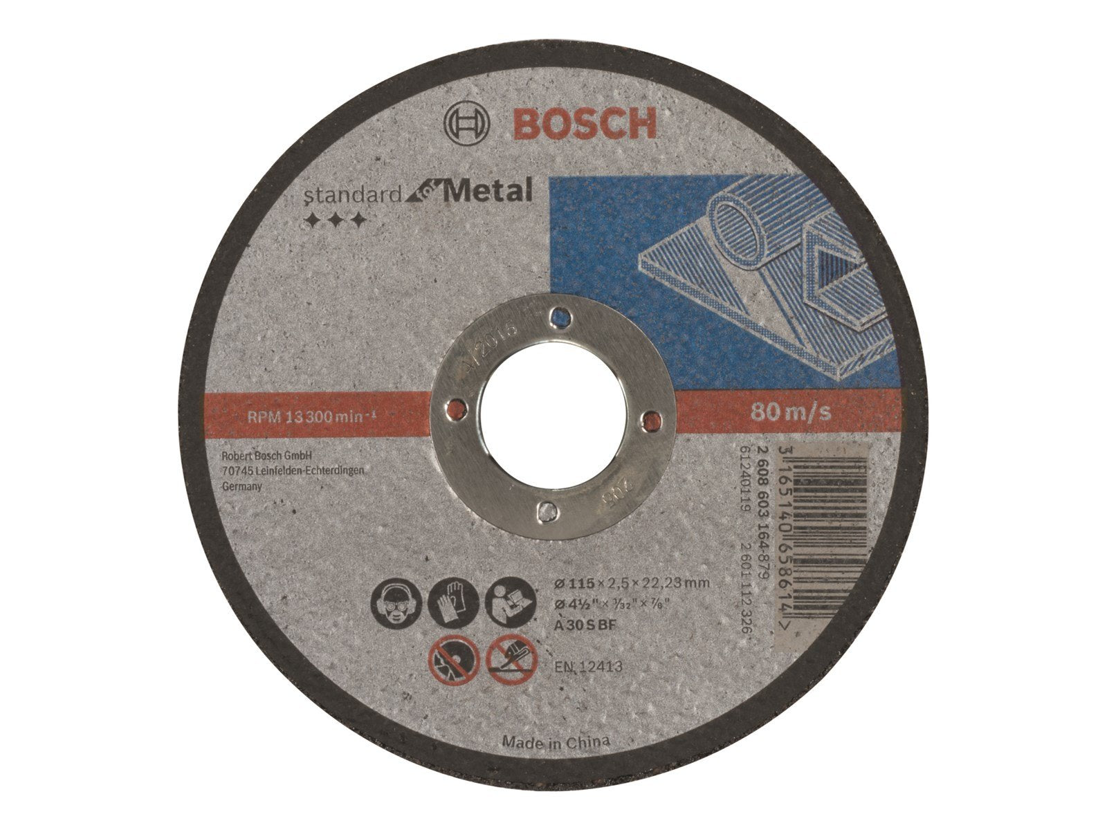Bosch SKÆRESKIVE METAL 115X2.5MM STD