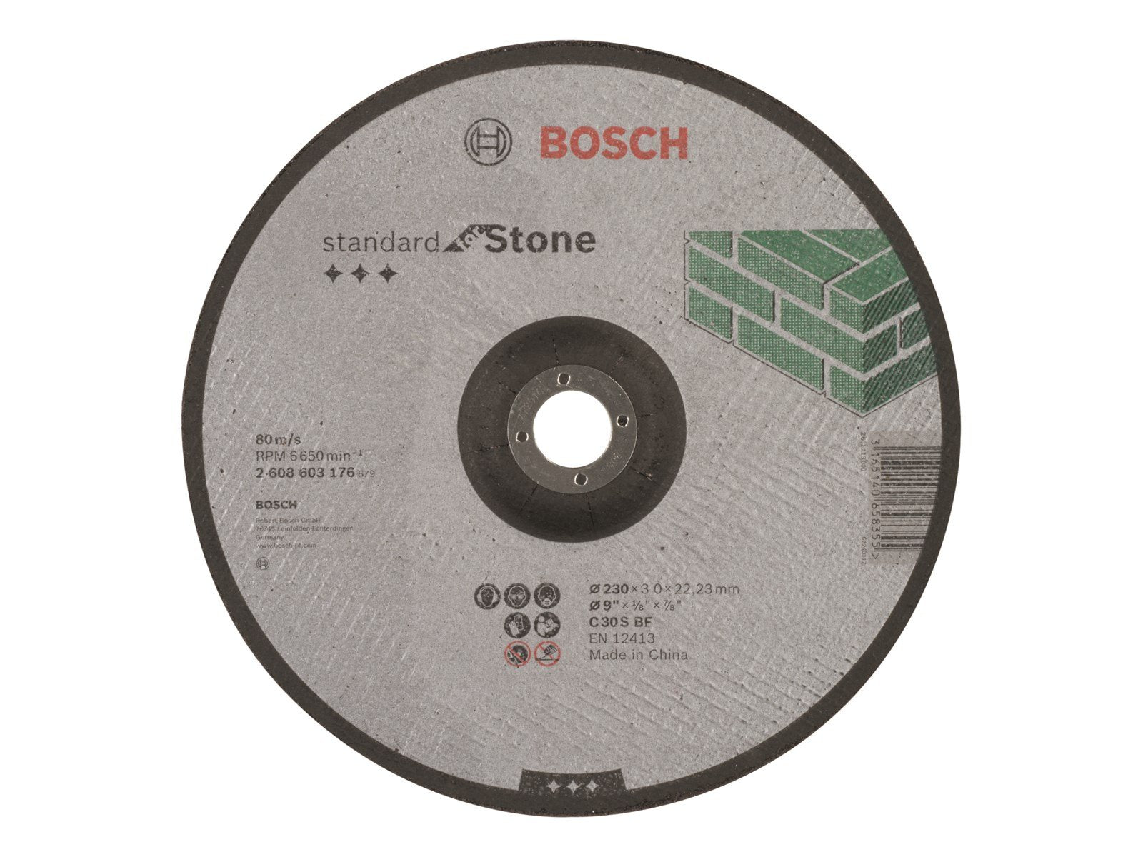Bosch SKÆRESKIVE STEN 230X3MM KRØP STD