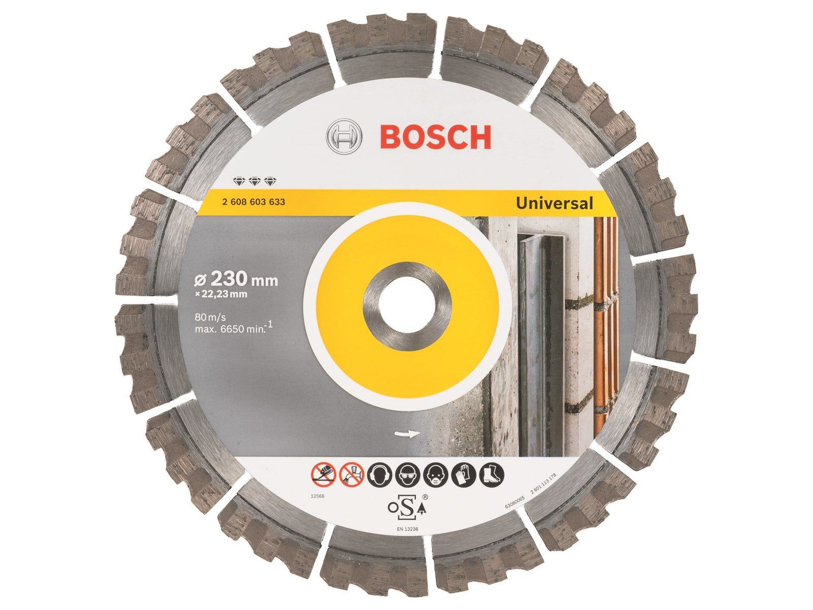 Bosch DIAMANTSKIVE BEST UNIVERSAL 230MM