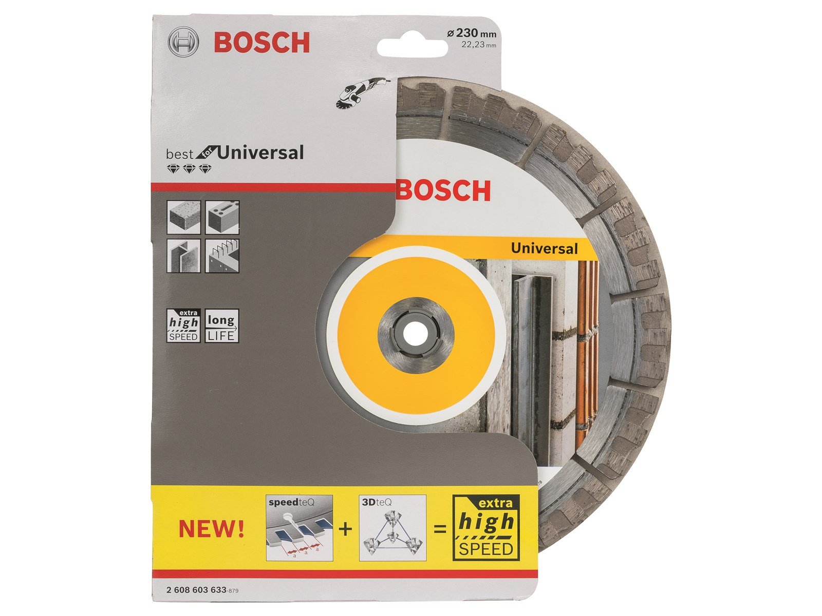 Bosch DIAMANTSKIVE BEST UNIVERSAL 230MM