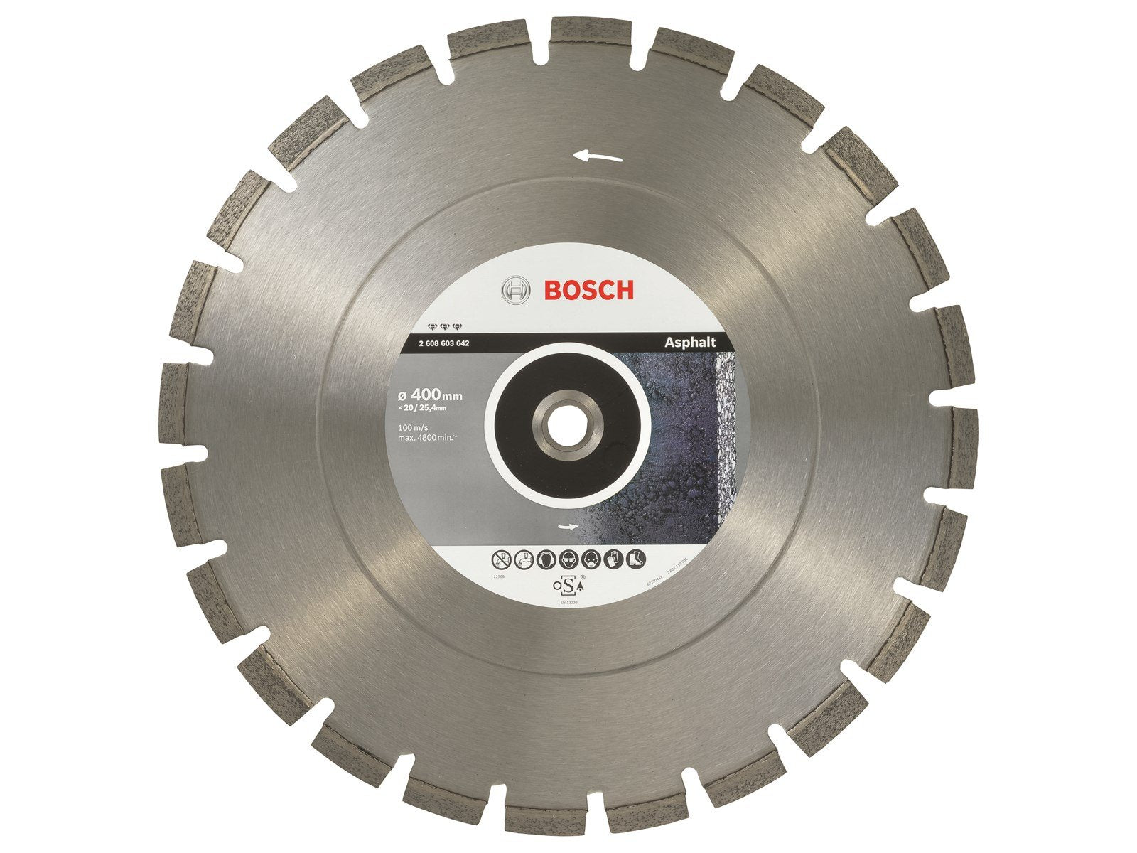 Bosch DIAMANTSKIVE BEST ASFALT 400X20/25.4MM
