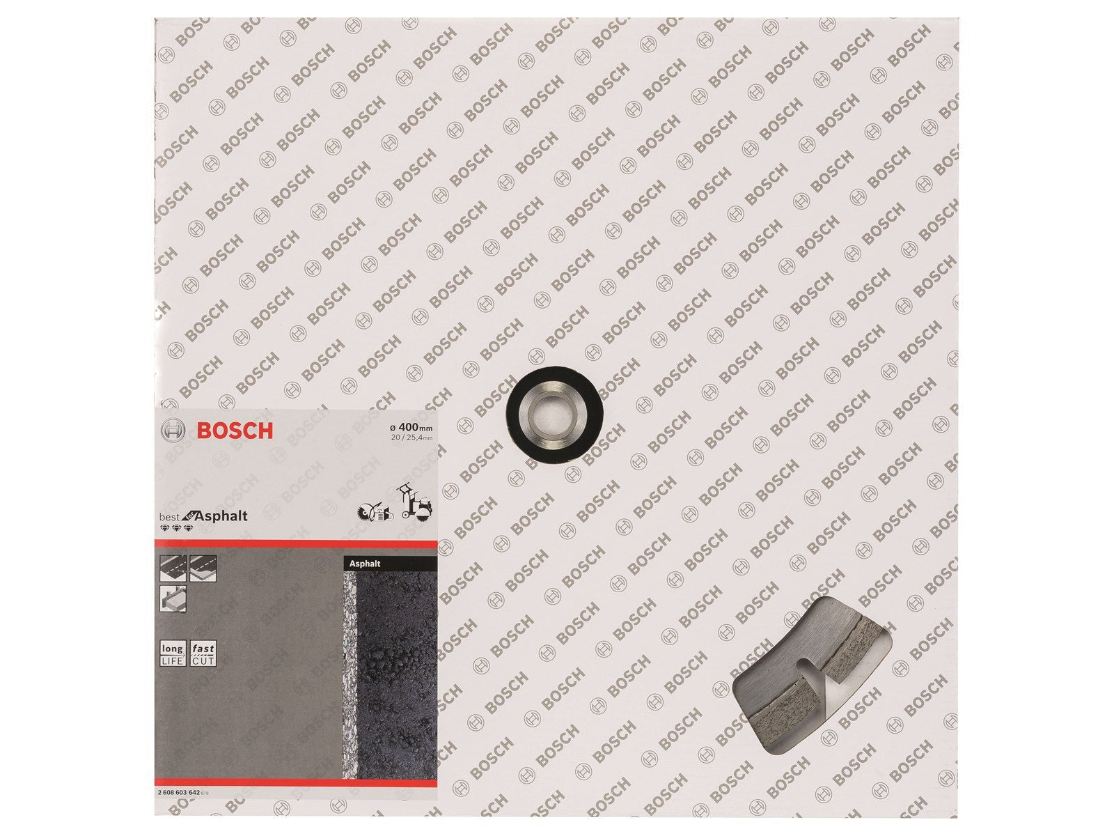 Bosch DIAMANTSKIVE BEST ASFALT 400X20/25.4MM