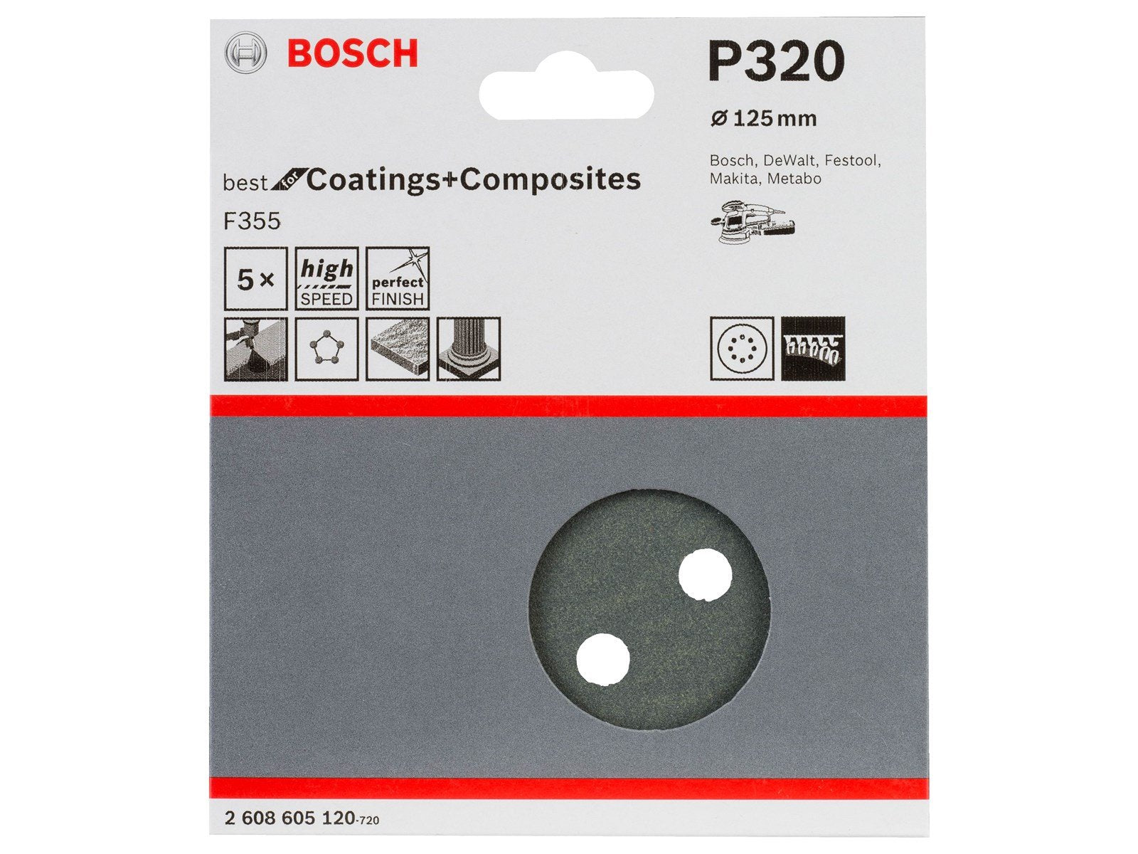 Bosch SLIBEBLAD 125 SIC K320/5