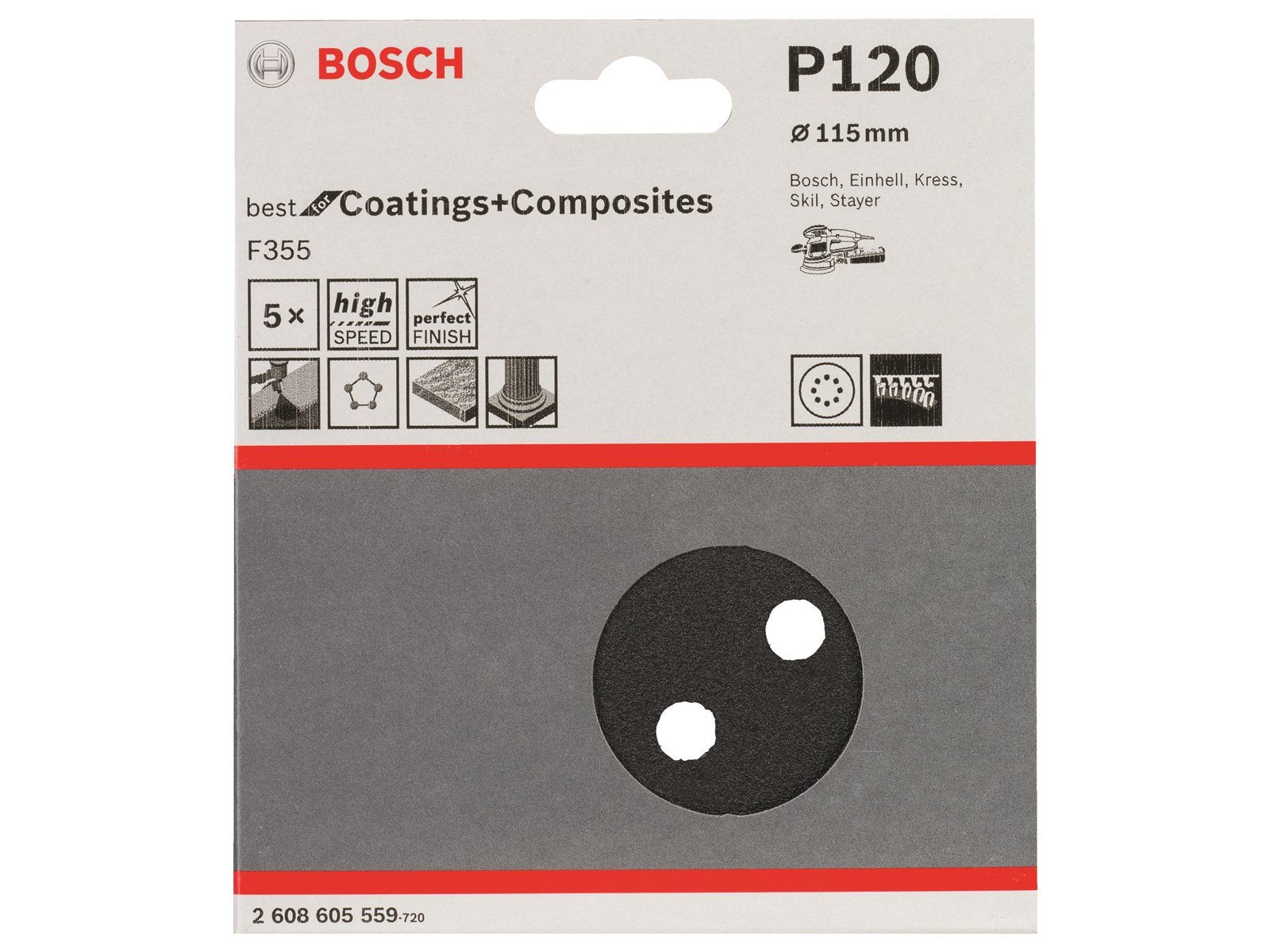 Bosch SLIBEBLAD 115 SIC K120/5