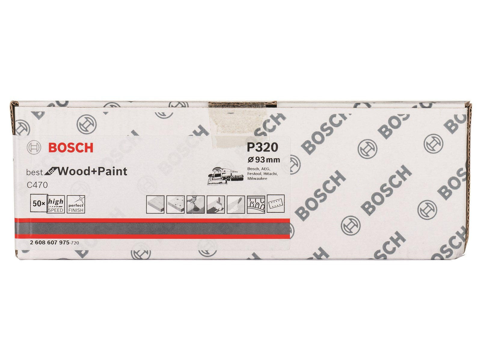 Bosch SLIBEBLAD PLAN 93X186 BP K320 50STK