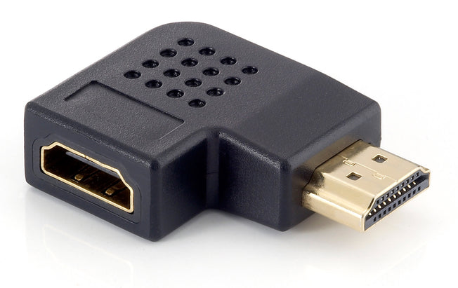 Equip HDMI Adapter          A-B St/Bu  90 Grad gewinkelt  sw Pol