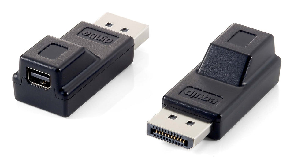 Equip Mini Displayport->DisplayPort Adapter St/Bu    schwarz Pol