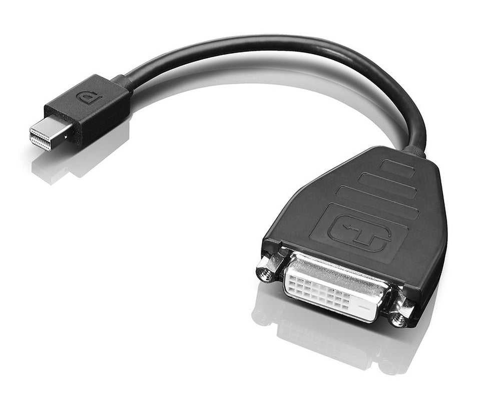 Adaptateur Lenovo Mini-DisplayPort vers Single-Link-DVI 20 cm