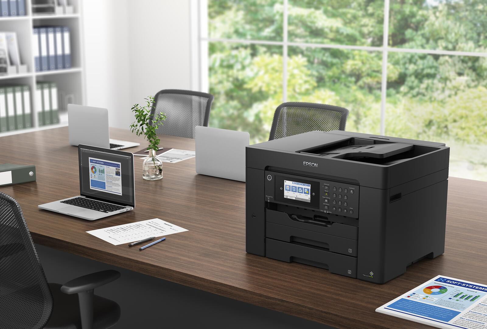 Epson WorkForce WF-7840DTWF Tintenstrahl-Multifunktionsgerät
