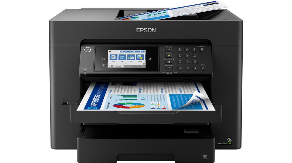Epson WorkForce WF-7840DTWF Tintenstrahl-Multifunktionsgerät