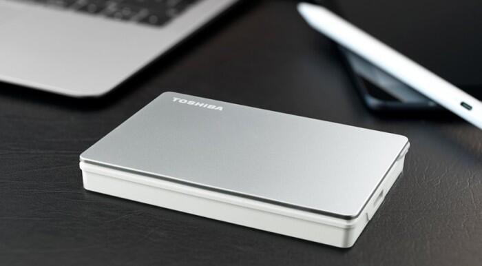 Toshiba Canvio Flex silber - 1TB