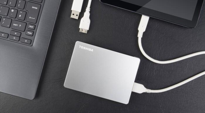 Toshiba Canvio Flex silber - 4TB