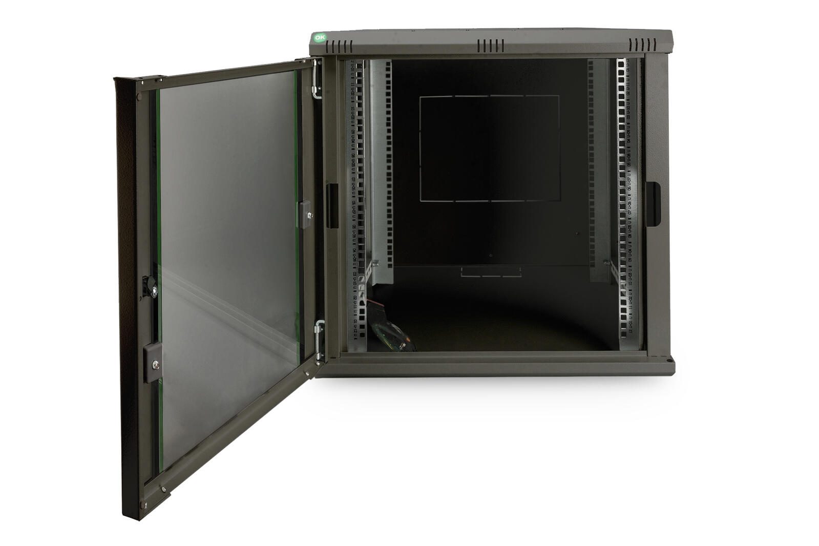Digitus 12HE 19'-Wandgehäuse Dynamic Basic Serie RAL 9005 schwarz