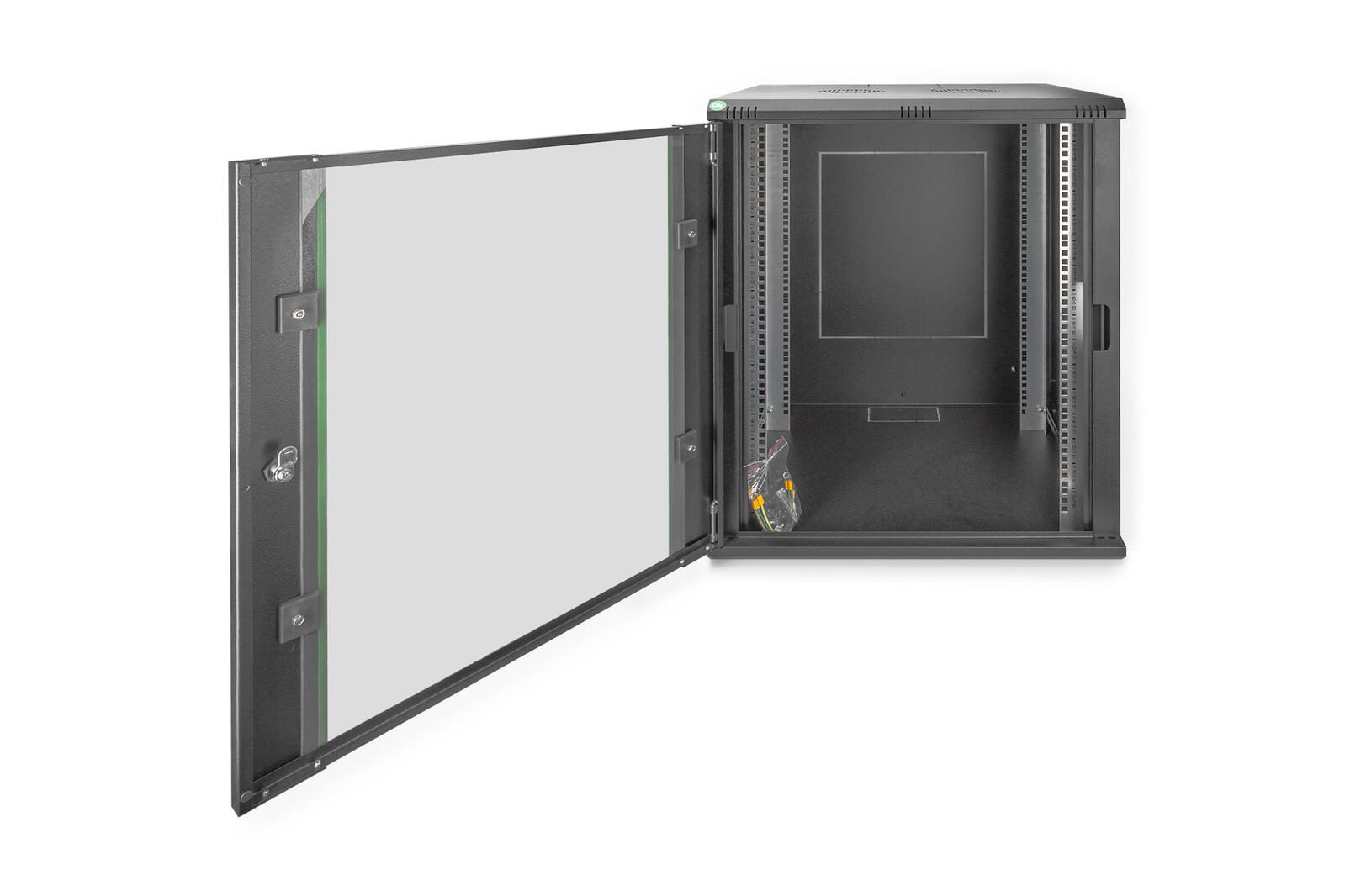 Digitus 16HE 19'-Wandgehäuse Dynamic Basic Serie RAL 9005 schwarz