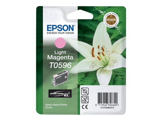 Epson Original T0596 Druckerpatrone magenta hell 520 Seiten 13ml (C13T05964010)