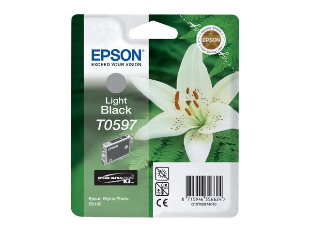 Epson Original T0597 Druckerpatrone schwarz hell 520 Seiten 13ml (C13T05974010)