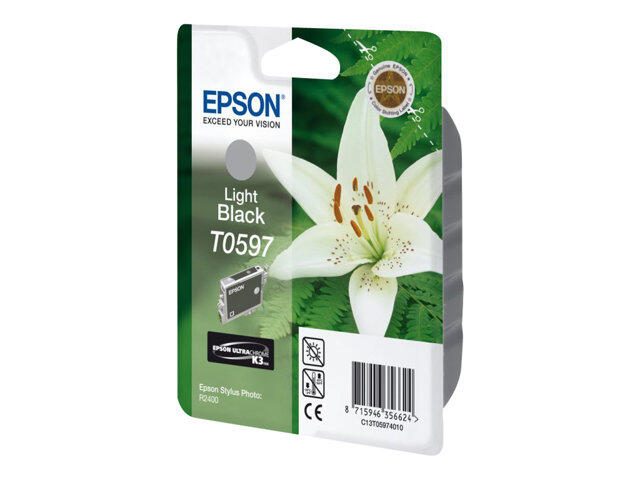 Epson Original T0597 Druckerpatrone schwarz hell 520 Seiten 13ml (C13T05974010)