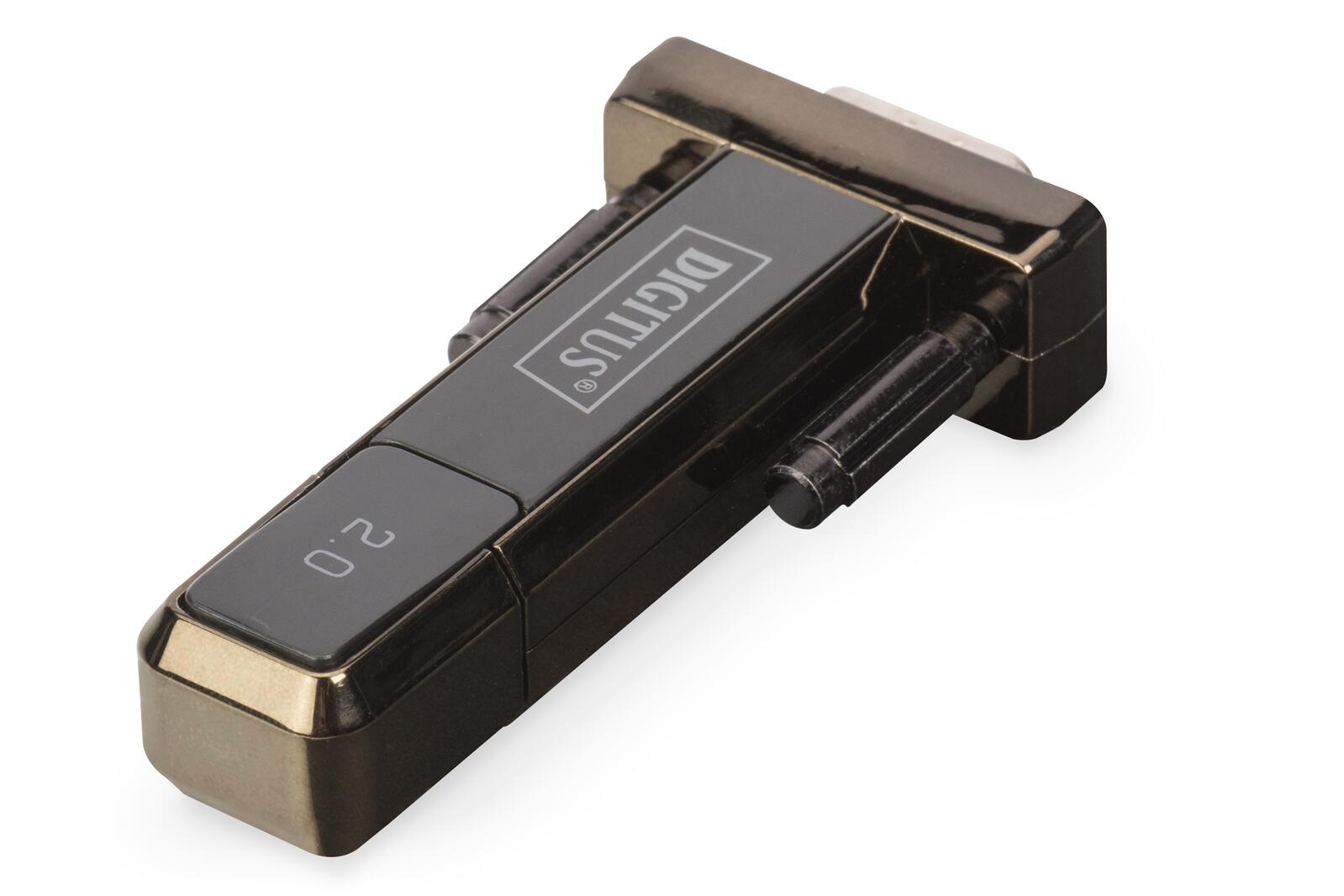 DIGITUS USB 2.0 seriell Konverter DSUB 9M 80cm