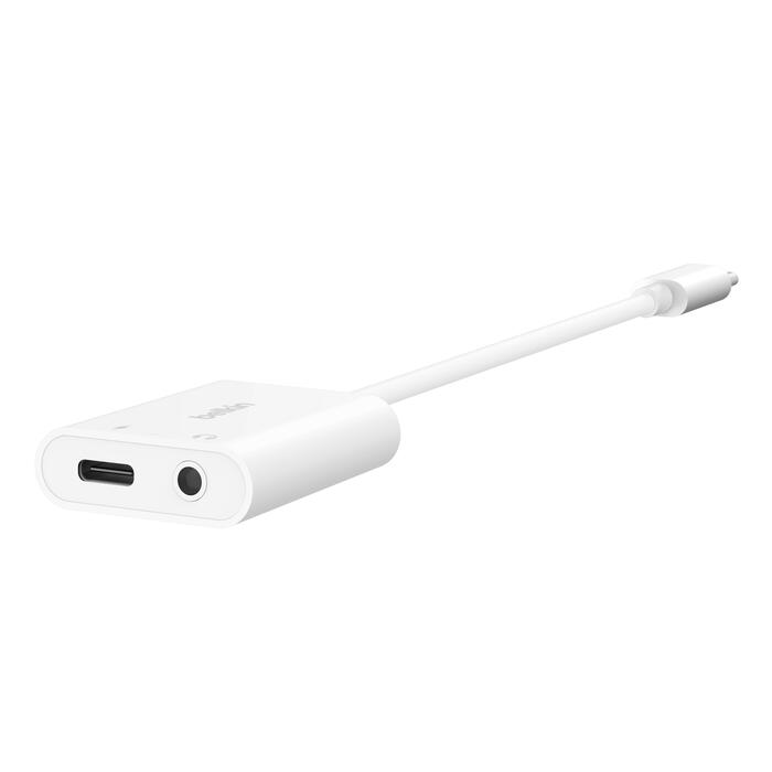 Belkin RockStar 3,5mm Klinken Audio und USB-C Ladeadapter