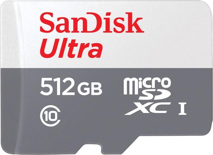 SanDisk Ultra microSDXC 512GB + SD Adapter