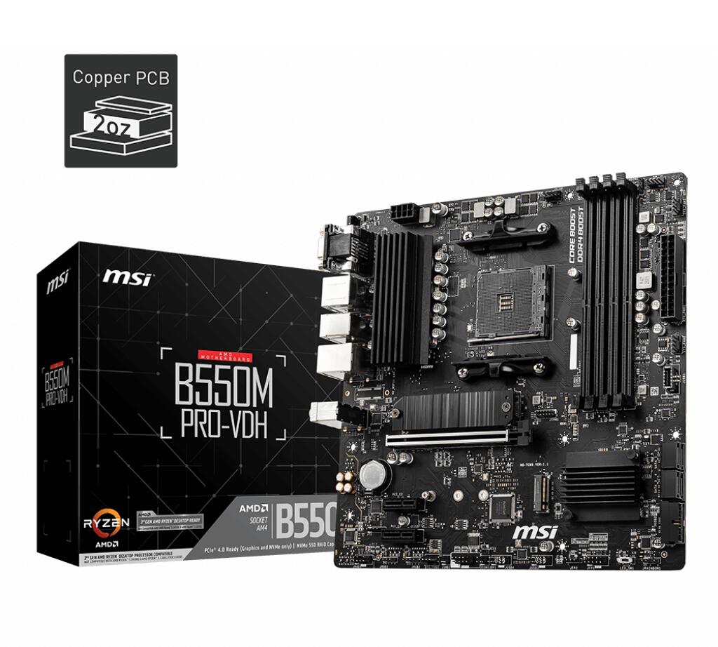 MSI B550M Pro-VDH