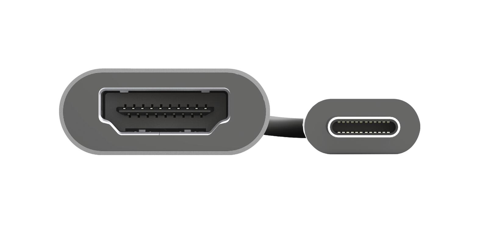 Trust Dalyx USB-C auf HDMI-Adapter - Silber