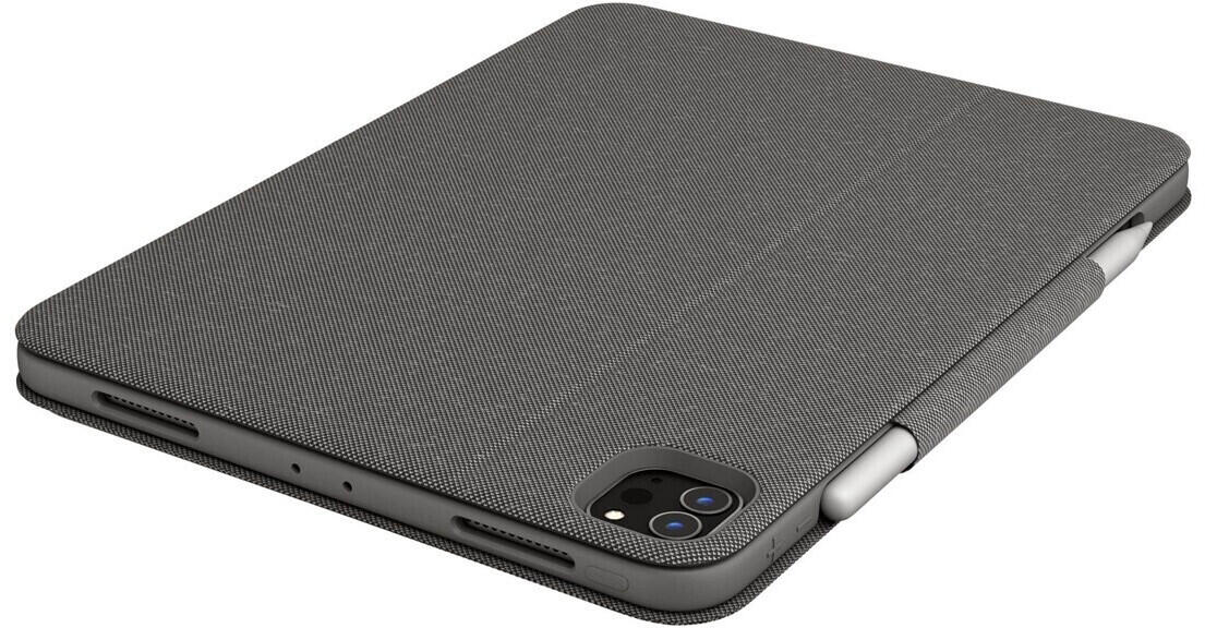 Logitech Folio Touch Tastatur und Foliohülle mit Trackpad grafit