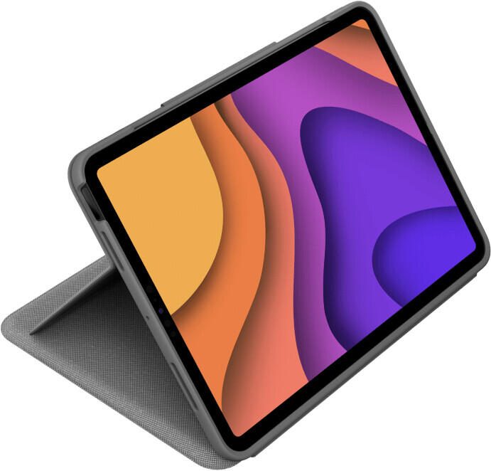 Logitech Folio Touch Tastatur und Foliohülle mit Trackpad oxford grey