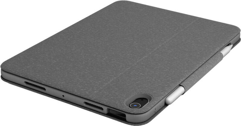 Logitech Folio Touch Tastatur und Foliohülle mit Trackpad oxford grey