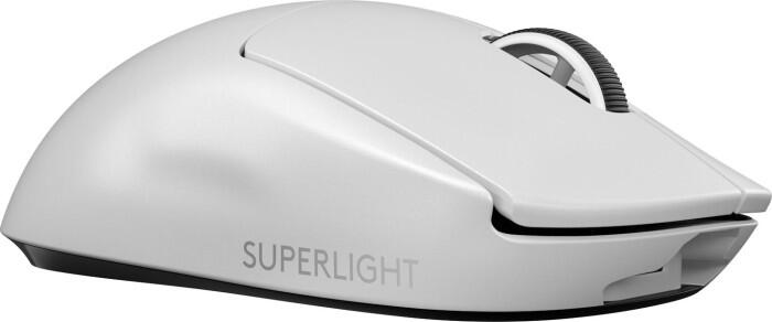Logitech PRO X SUPERLIGHT Wireless Gaming Maus (kabellos, weiß)