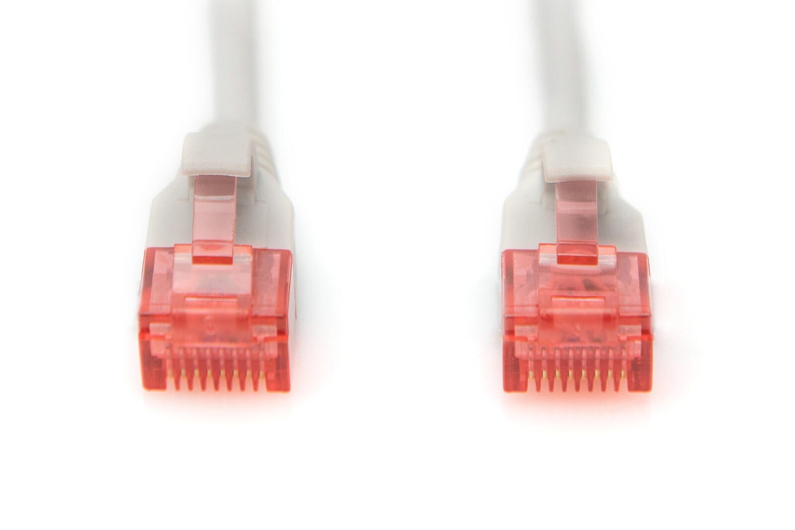 DIGITUS Patch-Kabel Slim RJ-45 (M) zu RJ-45 (M) 0.25m Kupfer U/UTP Cat 6 grau (DK-1617-0025S)