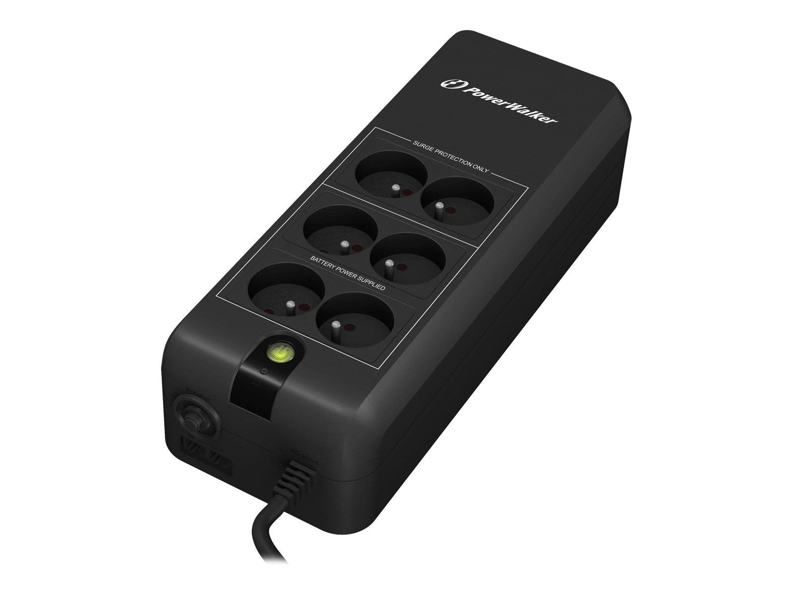 BlueWalker PowerWalker VFD 600 APFC FR 600VA / 300W Output 6x Type E