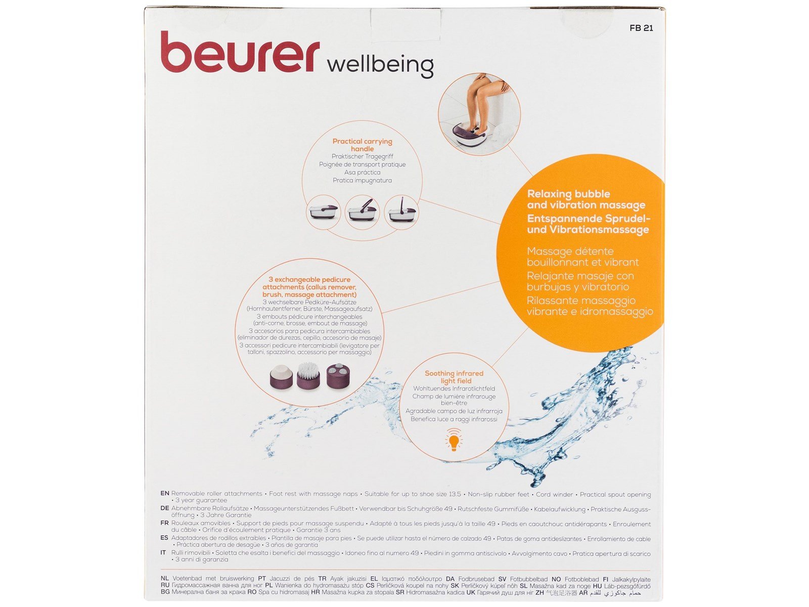 Beurer FB21 - foot spa