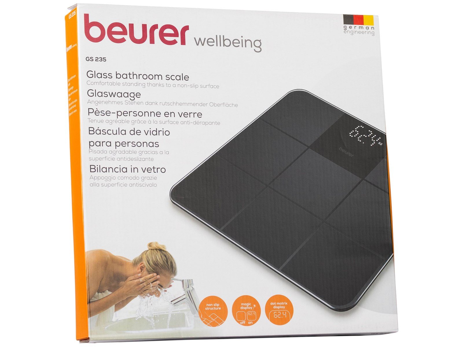 Beurer Badezimmerwaage GS 235 - bathroom scales