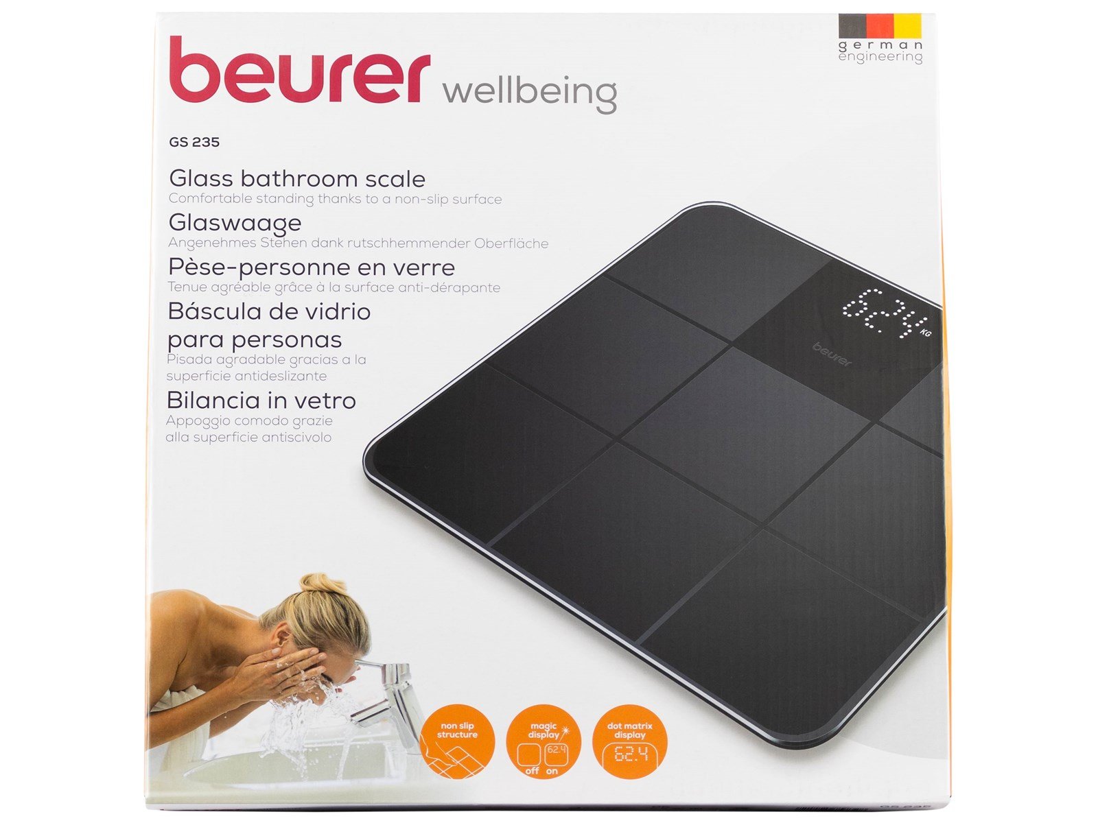 Beurer Badezimmerwaage GS 235 - bathroom scales