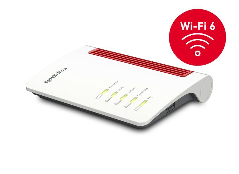 FRITZ!Box 5530 Fiber Wireless Router GPON-Terminal Stimmen-Karte 3-Port-Switch