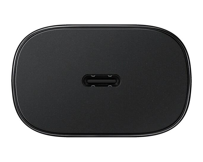 Samsung Ladeadapter mit Schnellladefunktion EP-TA800N Black (USB Type-C, 25W)