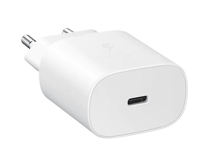 Samsung Ladeadapter mit Schnellladefunktion EP-TA800N White (USB Type-C, 25W)