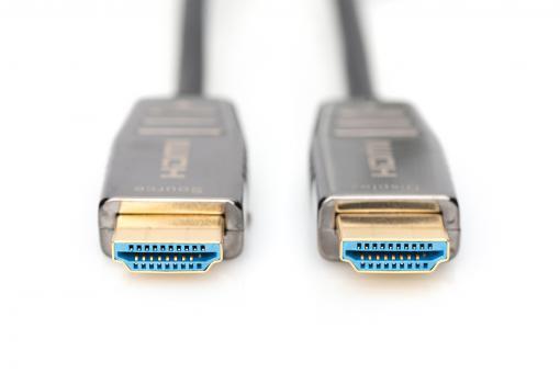 DIGITUS HDMI AOC Hybrid Glasfaser Anschlusskabel 20m