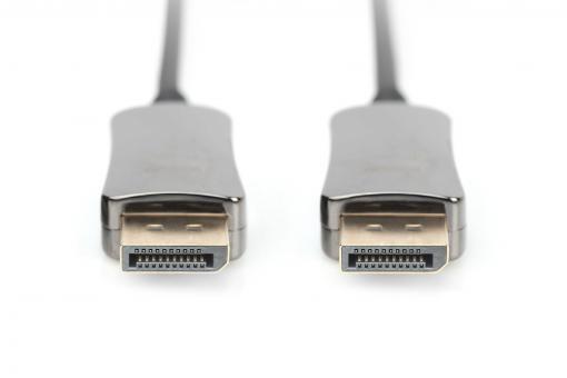 DIGITUS DisplayPort AOC Hybrid Glasfaserkabel Typ M/M 30m