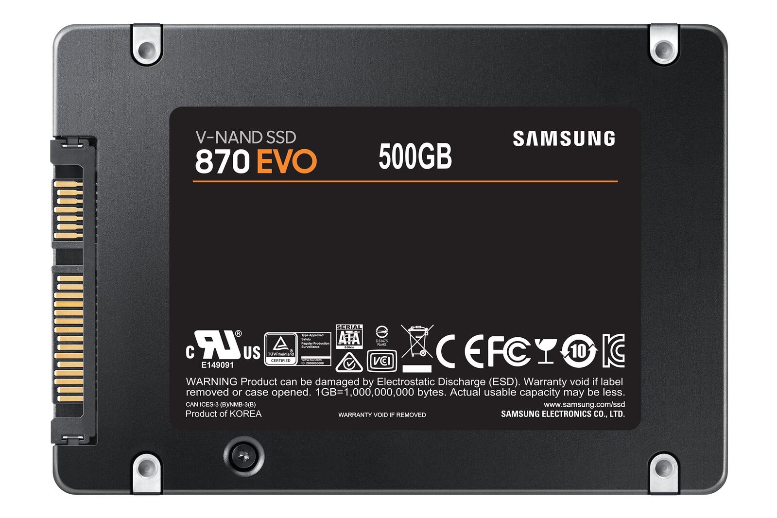 Samsung 870 EVO 500 GB SSD