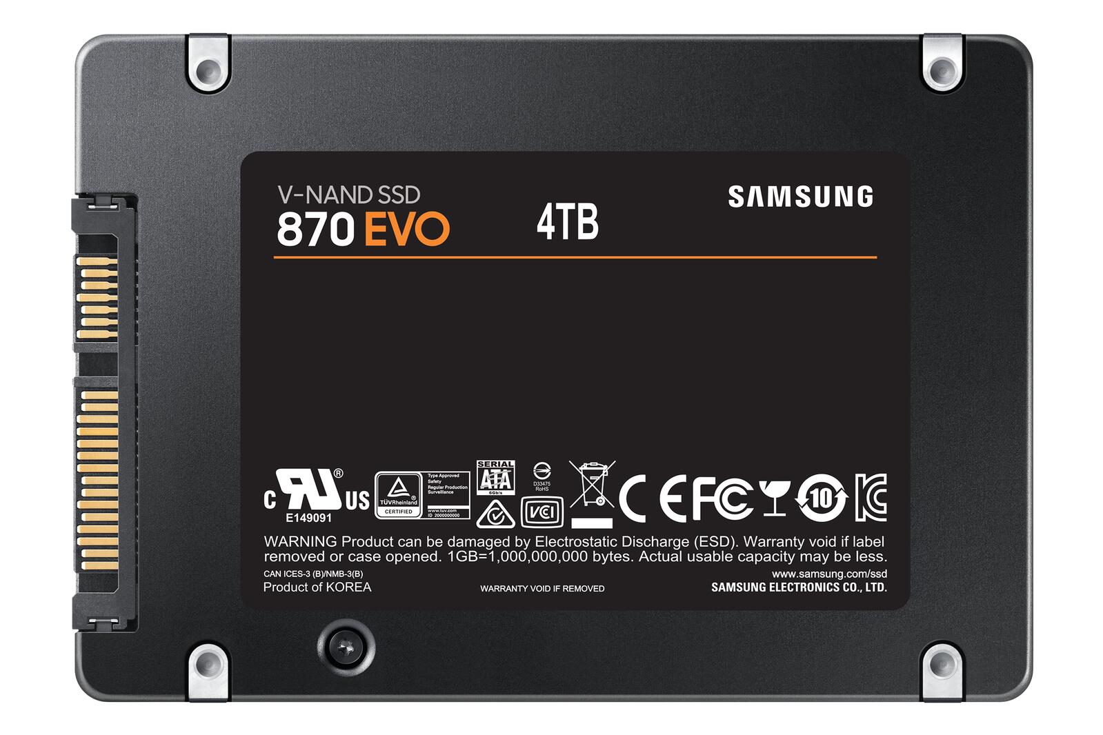 Samsung 870 EVO 4 TB SSD
