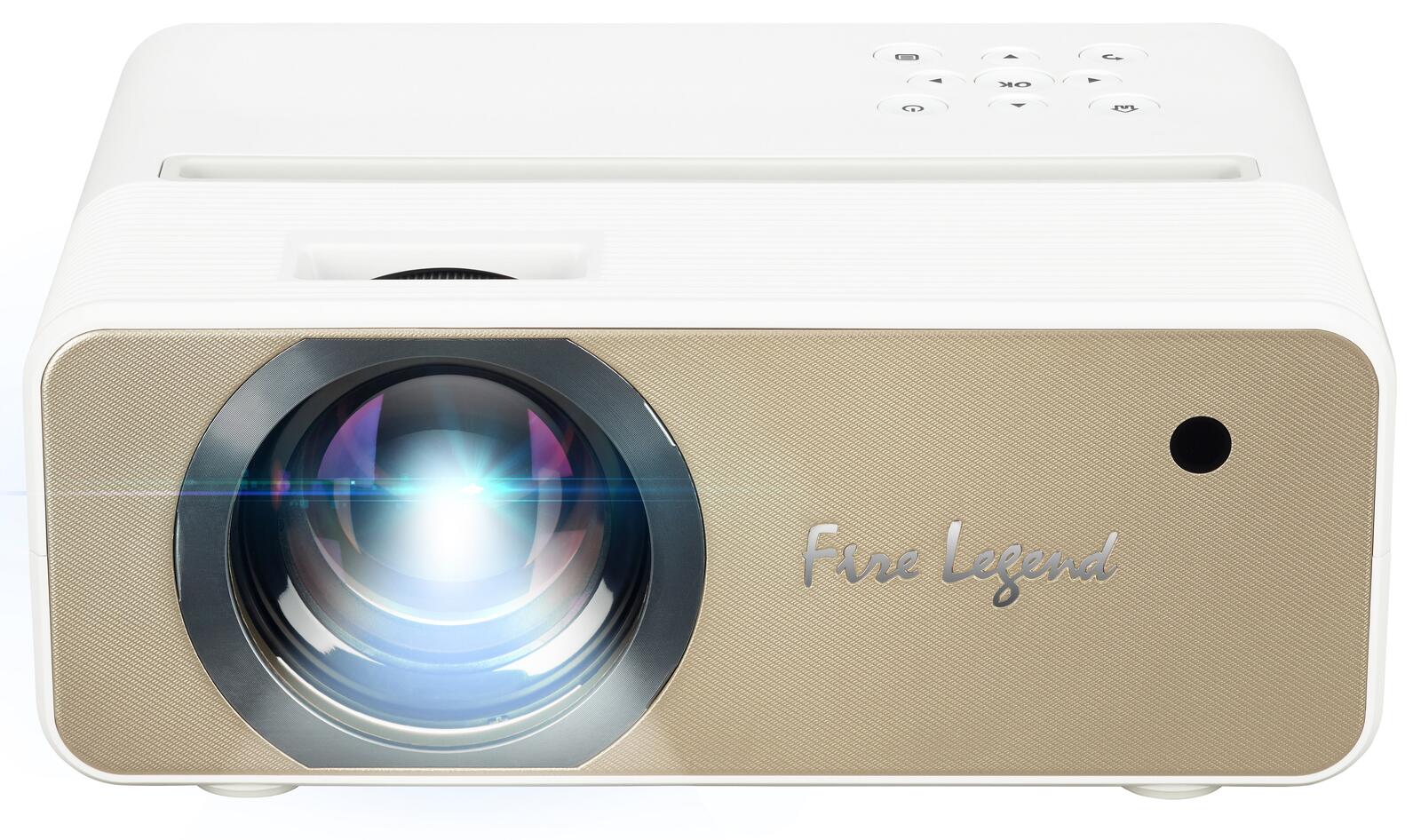 Acer AOpen Fire Legend QF12 mobiler LED Beamer 100 ANSI Lumen