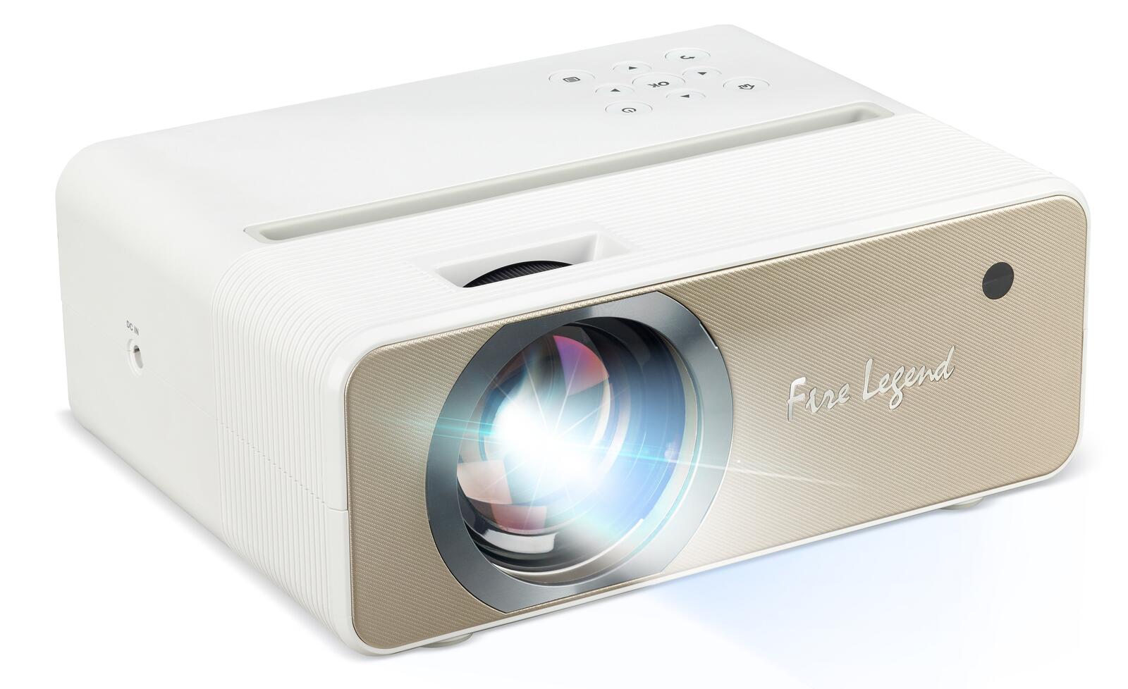 Acer AOpen Fire Legend QF12 mobiler LED Beamer 100 ANSI Lumen